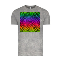 Cloud Rock colorful zebra seamless pattern Vintage Tee - BundleAndBundleShop
