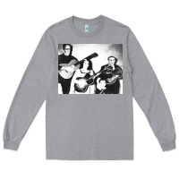Heather Grey the munsters play it again Long Sleeve Tee - linhVisuals