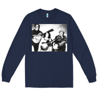 Navy the munsters play it again Long Sleeve Tee - linhVisuals
