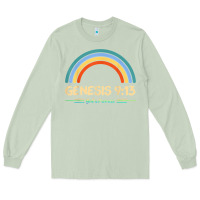 Matcha genesis 913 god's promise faithfully rainbow bible verse t shirt Long Sleeve Tee - linhVisuals