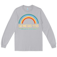 Moon Dust genesis 913 god's promise faithfully rainbow bible verse t shirt Long Sleeve Tee - linhVisuals
