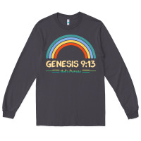 Smoke genesis 913 god's promise faithfully rainbow bible verse t shirt Long Sleeve Tee - linhVisuals