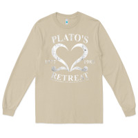 Mushroom plato retreat club vintage retro nyc t shirt Long Sleeve Tee - linhVisuals