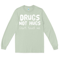 Matcha drugs not hugs Long Sleeve Tee - linhVisuals
