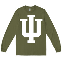 Army Green Indiana Hoosiers, gear Long Sleeve Tee - linhVisuals