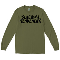 Army Green suicidal tendencies Long Sleeve Tee - linhVisuals