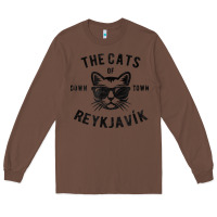 Chestnut cats of downtown reykjavik t shirt Long Sleeve Tee - linhVisuals