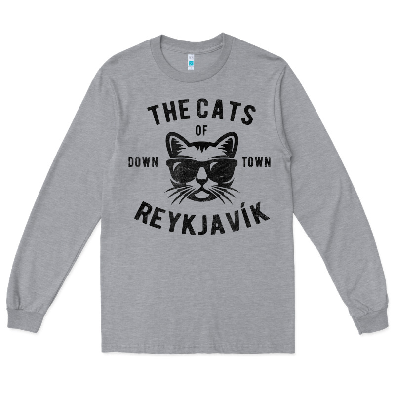 Cats Of Downtown Reykjavik T Shirt Long Sleeve Tee by linhVisuals | Teevron
