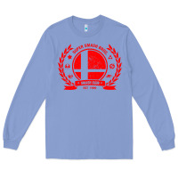 Colony Blue super smash bros smash club Long Sleeve Tee - linhVisuals