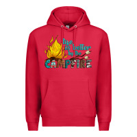 Cardinal life is better by the campfire Premium Hoodie - Artiststas