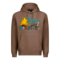 Chestnut life is better by the campfire Premium Hoodie - Artiststas