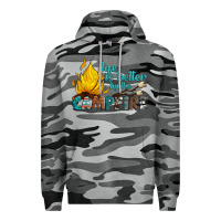 Slate Camo life is better by the campfire Premium Hoodie - Artiststas