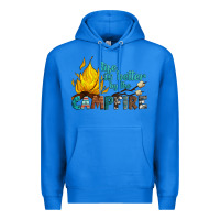 True Royal life is better by the campfire Premium Hoodie - Artiststas