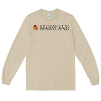 Mushroom University of Maryland, College Park, Long Sleeve Tee - linhVisuals