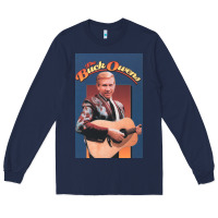 Navy the buck owens collection Long Sleeve Tee - linhVisuals