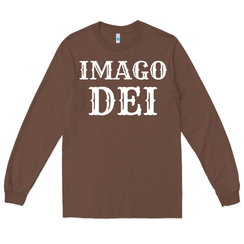 Imago Dei Image Of God Christian T Shirt Reformed Jesus Long Sleeve Tee by linhVisuals | Teevron