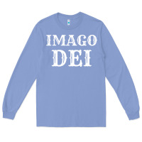 Colony Blue imago dei image of god christian t shirt reformed jesus Long Sleeve Tee - linhVisuals