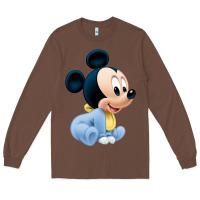 Chestnut baby micke  mouse Long Sleeve Tee - linhVisuals