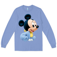 Colony Blue baby micke  mouse Long Sleeve Tee - linhVisuals