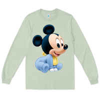 Matcha baby micke  mouse Long Sleeve Tee - linhVisuals