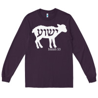 Isaiah 53 Lamb Yeshua Jesus T Shirt Long Sleeve Tee | Teevron