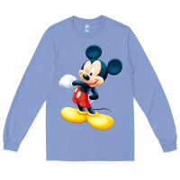 Colony Blue micke mouse Long Sleeve Tee - linhVisuals