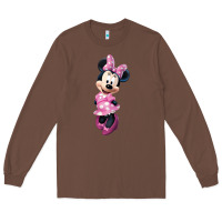 Chestnut minni mouse Long Sleeve Tee - linhVisuals