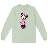 Matcha minni mouse Long Sleeve Tee - linhVisuals