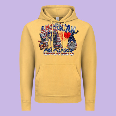 Amerikan Gnomies Vintage Hoodie Designed By Sublimationcraftshop