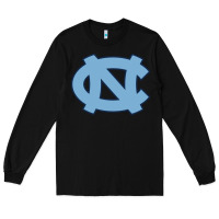 Black north carolina Long Sleeve Tee - linhVisuals