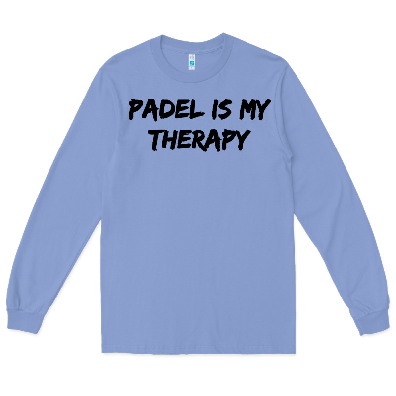 Padel Is My Therapy Long Sleeve Tee by linhVisuals | Teevron