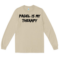 Mushroom padel is my therapy Long Sleeve Tee - linhVisuals