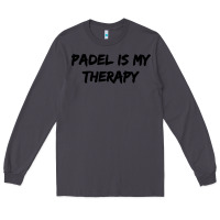 Smoke padel is my therapy Long Sleeve Tee - linhVisuals