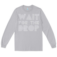 Moon Dust retro edm wait for the drop house dj trance wash t shirt Long Sleeve Tee - linhVisuals