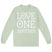 Matcha love one another jesus quote christian t shirt Long Sleeve Tee - linhVisuals