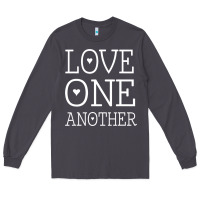Smoke love one another jesus quote christian t shirt Long Sleeve Tee - linhVisuals