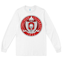 White OSU, Columbus, university gear Long Sleeve Tee - linhVisuals