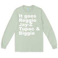 Matcha it goes reggie jay Long Sleeve Tee - linhVisuals