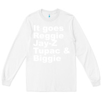 White it goes reggie jay Long Sleeve Tee - linhVisuals