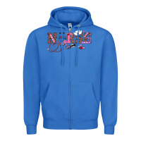 True Royal valentine's day nurse Zipper Hoodie - RanaPortraitStore