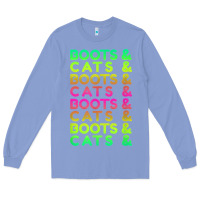 Colony Blue edm rave shirt  boots and cats gift Long Sleeve Tee - linhVisuals