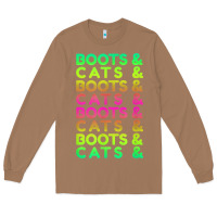Toasted Coconut edm rave shirt  boots and cats gift Long Sleeve Tee - linhVisuals