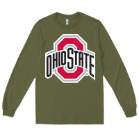 Army Green OSU, athletics gear Long Sleeve Tee - linhVisuals