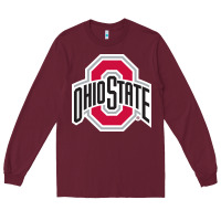 Burgundy OSU, athletics gear Long Sleeve Tee - linhVisuals