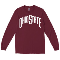 Burgundy OSU, athletics gear Long Sleeve Tee - linhVisuals