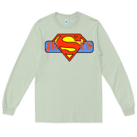 Matcha tshirt my superhero is jesus, faith love god shirt t shirt Long Sleeve Tee - linhVisuals