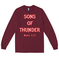 Sons Of Thunder Zebedee James And John Mark 317 Bible T Shirt Long Sleeve Tee | Teevron