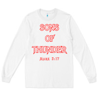 White sons of thunder zebedee james and john mark 317 bible t shirt Long Sleeve Tee - linhVisuals