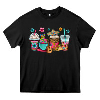 Black mexico fiesta coffee cups Heavy Core Tee - OliviaCreatesArt