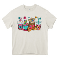 Cream mexico fiesta coffee cups Heavy Core Tee - OliviaCreatesArt